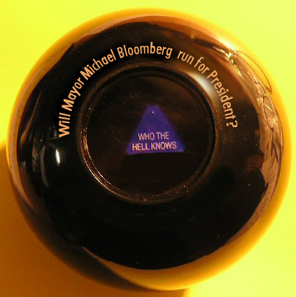 Ask the magic eight ball, will he run?