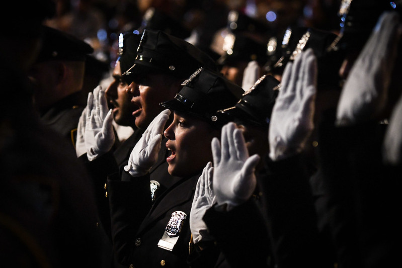 NYPD recruits oath