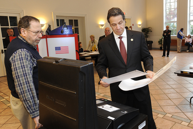 Cuomo voting