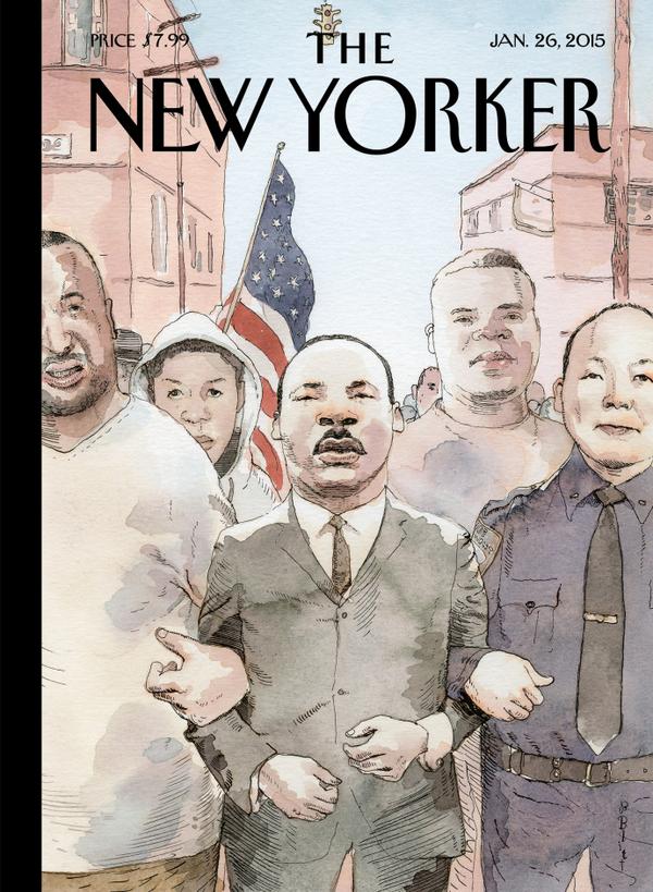 new yorker cover mlk