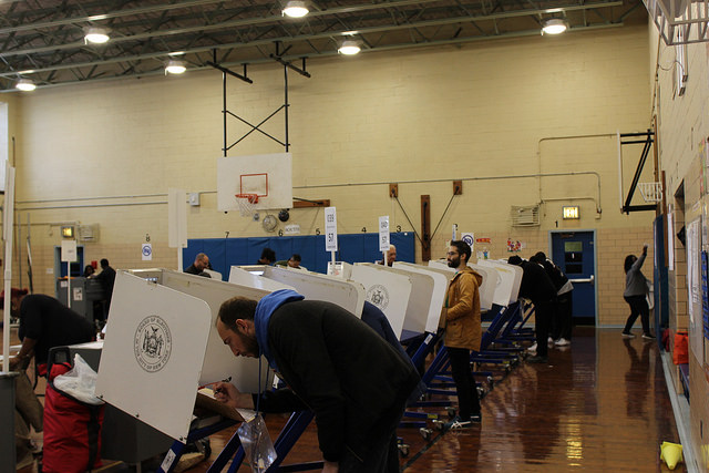 election polling place Brooklyn