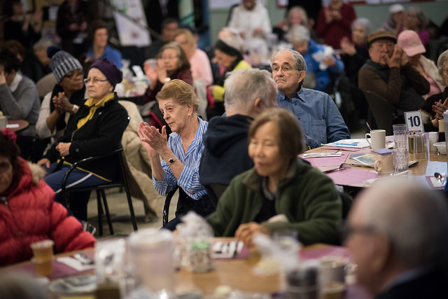 seniors during de blasio visit